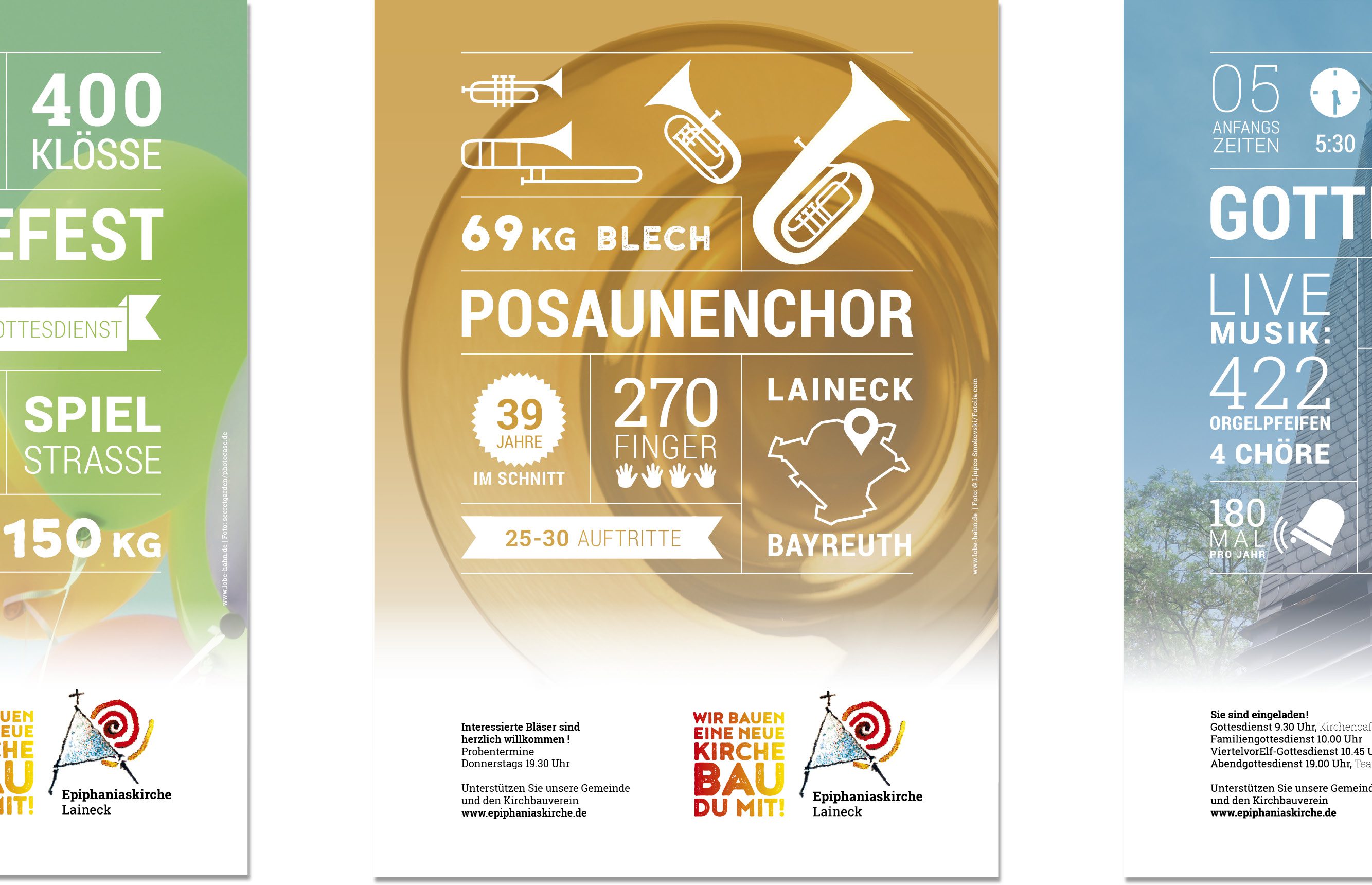 Design Plakat Posaunenchor 