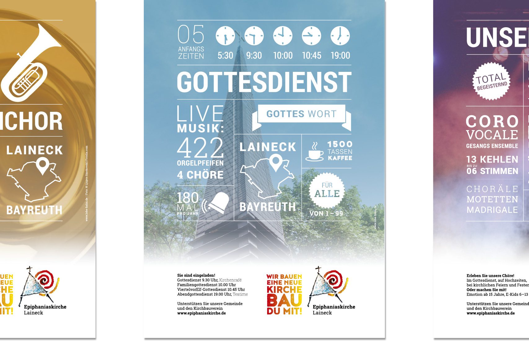 Design Plakat Gottesdienst