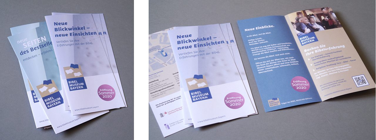 Design Faltblatt BMB Bildungsangebot