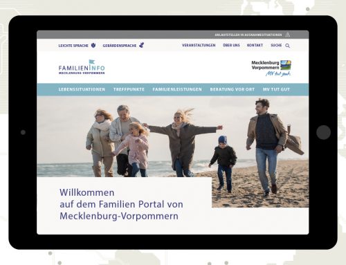 Internetportal für Familien in MV – frischer Wind & klare Strukturen