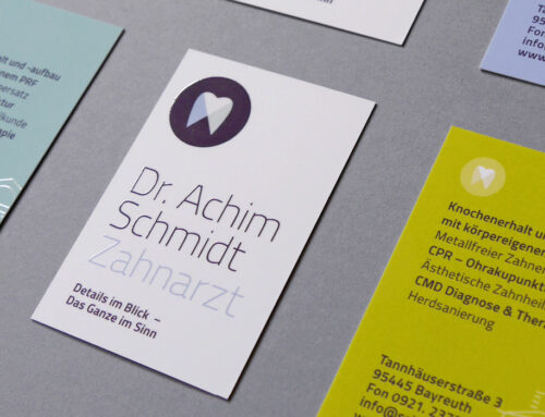 Details im Blick – neues Design für eine Zahnarztpraxis